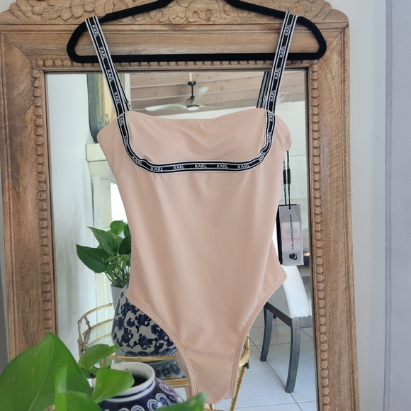 NWT KARL LAGERFELD PARIS One Piece Bathing Suit - Picture 2 of 15